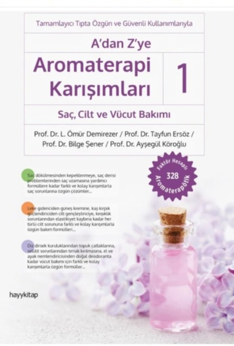 Tamamlayıcı tıpta özgün ve güvenli kullanımlarıyla...a’dan z’ye aromaterapi karışımları