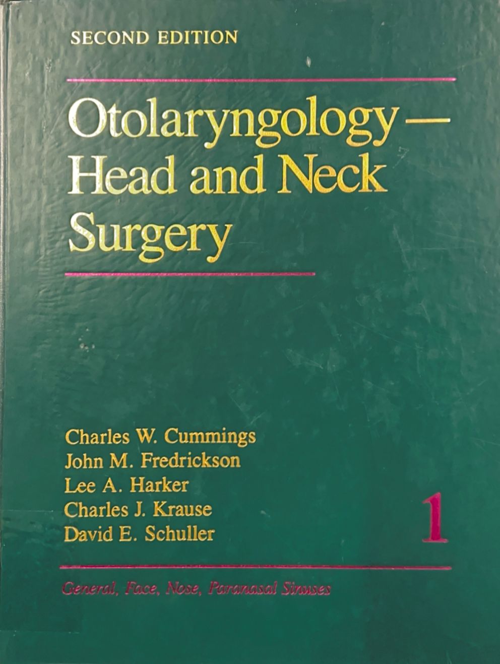 Otolaryngology head and neck surgery