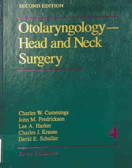 Otolaryngology head and neck surgery